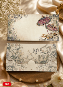 Rectangle Shape Metallic Paper Shagun Envelopes for Gifting Cash Sagan Lifafa